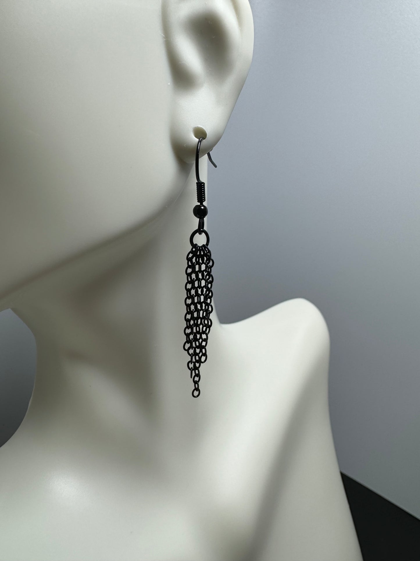 Chain Tassel Earrings