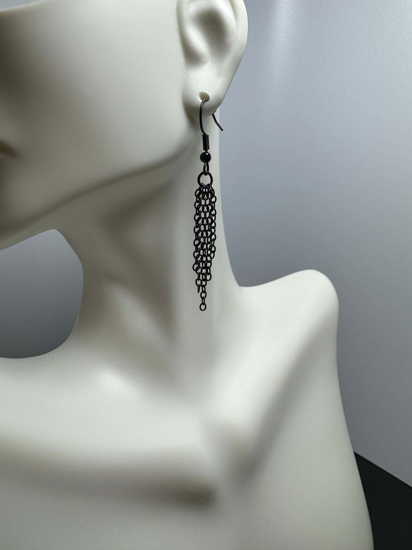 Chain Tassel Earrings