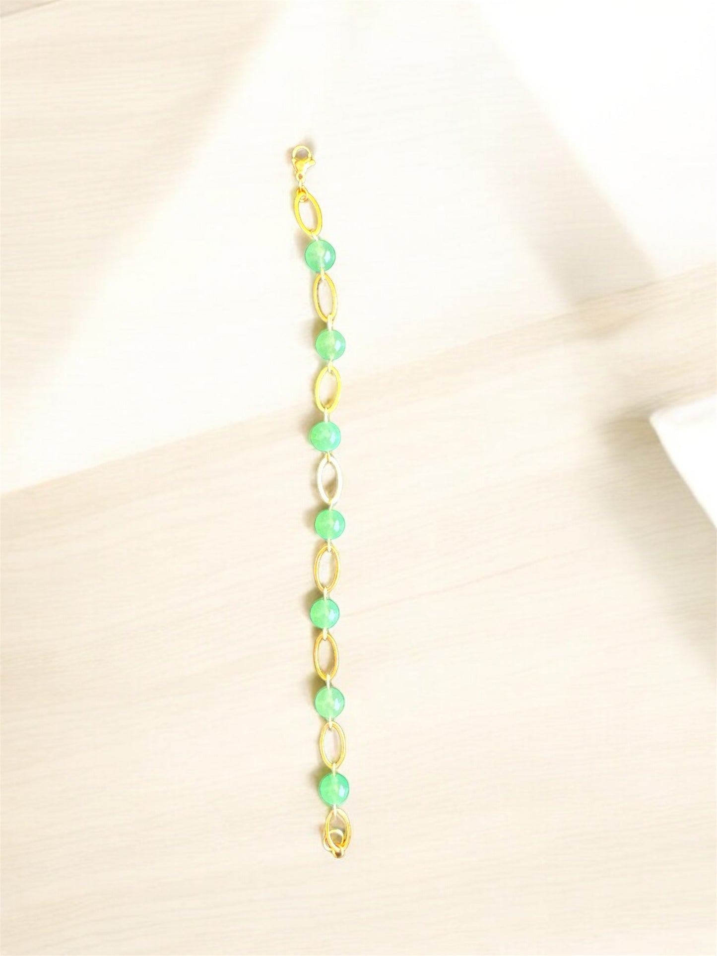 Green Aventurine Gemstone Bead Bracelet